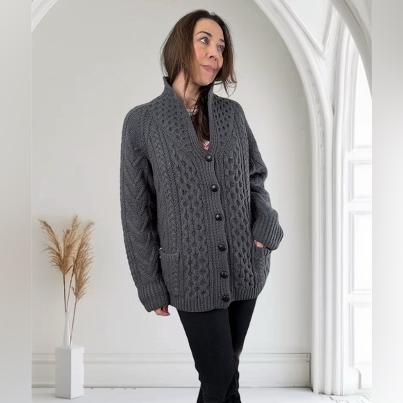 CPT By Cockpit USA Cable Knit Cardigan - Picture 1 of 10